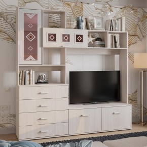 Гостиная Белла (модульная) ясень белый в Воткинске - votkinsk.ok-mebel.com | фото 15