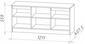 НИЦЦА Гостиная (модульная) в Воткинске - votkinsk.ok-mebel.com | фото 3