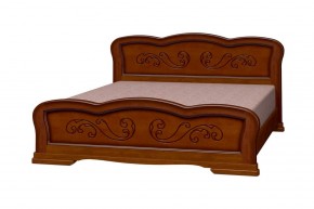 КАРИНА-8 Кровать из массива (Орех) в Воткинске - votkinsk.ok-mebel.com | фото 2