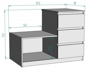 Комод Мальта K207 в Воткинске - votkinsk.ok-mebel.com | фото 2