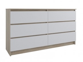 Комод МОРИ МК 1380.6 (Дуб Сонома/Белый) в Воткинске - votkinsk.ok-mebel.com | фото
