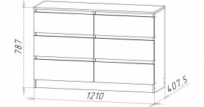 НИЦЦА-7 Комод (НЦ.07) в Воткинске - votkinsk.ok-mebel.com | фото 3