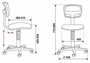 Кресло Бюрократ CH-299NX/15-21 черный в Воткинске - votkinsk.ok-mebel.com | фото 4