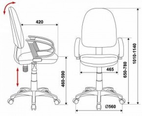 Кресло Бюрократ CH-300/BLACK черный JP-15-2 в Воткинске - votkinsk.ok-mebel.com | фото 4