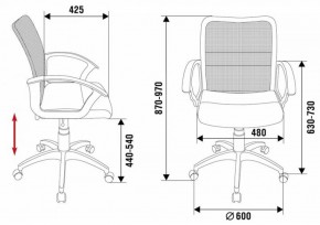 Кресло Бюрократ CH-590/BLACK в Воткинске - votkinsk.ok-mebel.com | фото 5