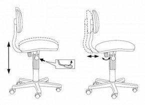 Кресло детское Бюрократ CH-201NX/FlipFlop_P розовый сланцы в Воткинске - votkinsk.ok-mebel.com | фото 5