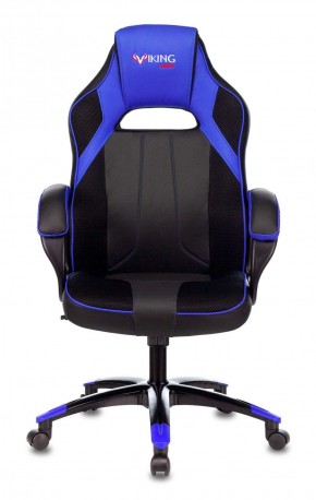 Кресло игровое Бюрократ VIKING 2 AERO BLUE черный/синий в Воткинске - votkinsk.ok-mebel.com | фото 2