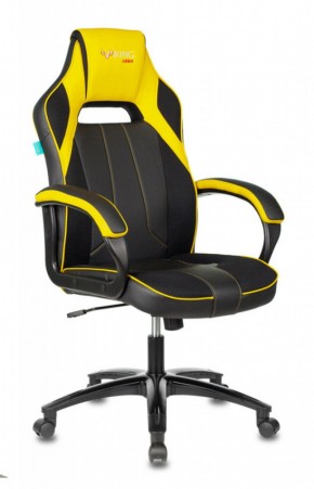 Кресло игровое Бюрократ VIKING 2 AERO YELLOW черный/желтый в Воткинске - votkinsk.ok-mebel.com | фото