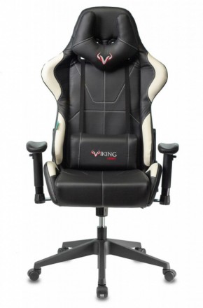 Кресло игровое Бюрократ VIKING 5 AERO WHITE черный/белый в Воткинске - votkinsk.ok-mebel.com | фото 3