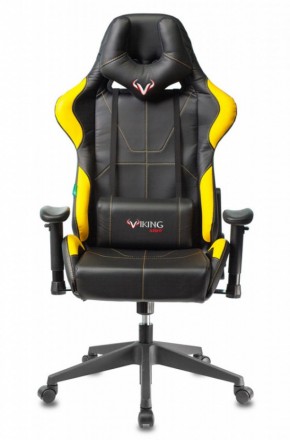 Кресло игровое Бюрократ VIKING 5 AERO YELLOW черный/желтый в Воткинске - votkinsk.ok-mebel.com | фото 3