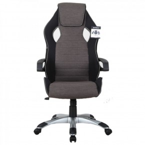 Кресло компьютерное BRABIX Techno GM-002 (ткань) черное/серое, вставки белые (531815) в Воткинске - votkinsk.ok-mebel.com | фото 3