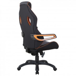 Кресло компьютерное BRABIX Techno Pro GM-003 (ткань черное/серое, вставки оранжевые) 531813 в Воткинске - votkinsk.ok-mebel.com | фото 6