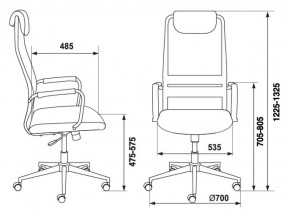 Кресло руководителя Бюрократ KB-9N/BLACK в Воткинске - votkinsk.ok-mebel.com | фото 4