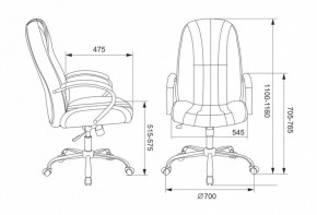 Кресло руководителя Бюрократ T-898SL/BLACK в Воткинске - votkinsk.ok-mebel.com | фото 4