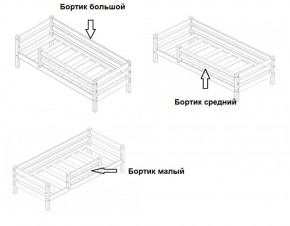 Кровать 2-х ярусная Сонечка с бортиками (лестница наклонная) в Воткинске - votkinsk.ok-mebel.com | фото 4