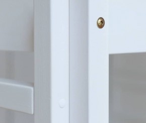 Кровать-домик двухъярусная 80*160 Белый в Воткинске - votkinsk.ok-mebel.com | фото 3