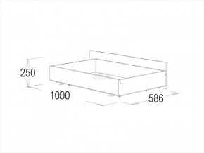 Кровать двойная Ольга 1Н + 2-а ящика (1200*2000) в Воткинске - votkinsk.ok-mebel.com | фото 3