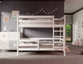 Кровать двухъярусная без крыши 80*190 Белый в Воткинске - votkinsk.ok-mebel.com | фото 2