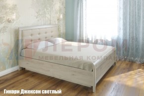 Кровать КР-1033 с мягким изголовьем в Воткинске - votkinsk.ok-mebel.com | фото