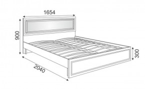 Кровать 1.6 Беатрис М10 с мягкой спинкой и ортопедическим основанием (дуб млечный) в Воткинске - votkinsk.ok-mebel.com | фото 3