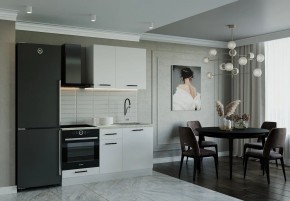 Кухонный гарнитур Белый Глянец 1600 (Стол. 26мм) в Воткинске - votkinsk.ok-mebel.com | фото