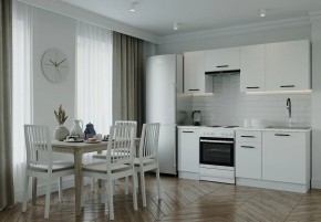 Кухонный гарнитур Белый Глянец 2000 (Стол. 26мм) в Воткинске - votkinsk.ok-mebel.com | фото
