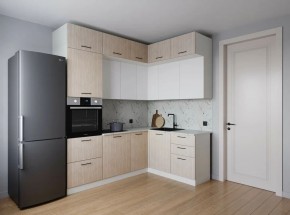 Кухонный гарнитур Демо 2200*1700 (Стол. 38мм) в Воткинске - votkinsk.ok-mebel.com | фото