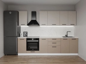 Кухонный гарнитур Каппучино 2800 (Стол. 38мм) в Воткинске - votkinsk.ok-mebel.com | фото