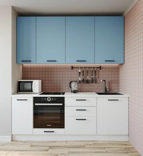 Кухонный гарнитур Капри 2200 h950 (Стол. 38мм) в Воткинске - votkinsk.ok-mebel.com | фото
