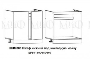 ЛИЗА-2 Кухонный гарнитур 1,6 Белый глянец холодный в Воткинске - votkinsk.ok-mebel.com | фото 6