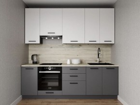 Кухонный гарнитур Меренга 2400 h950 (Стол. 26мм) в Воткинске - votkinsk.ok-mebel.com | фото