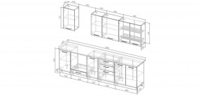 Кухонный гарнитур Ниагара 2800 (Стол. 38мм) в Воткинске - votkinsk.ok-mebel.com | фото 2
