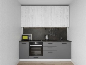 Кухонный гарнитур Санторини 2200 h 950 (Стол. 38мм) в Воткинске - votkinsk.ok-mebel.com | фото