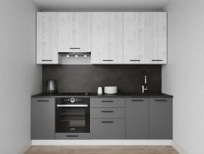 Кухонный гарнитур Санторини 2400 h950 (Стол. 38мм) в Воткинске - votkinsk.ok-mebel.com | фото