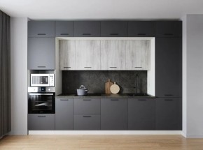 Кухонный гарнитур Санторини 3400 (Стол. 26мм) в Воткинске - votkinsk.ok-mebel.com | фото