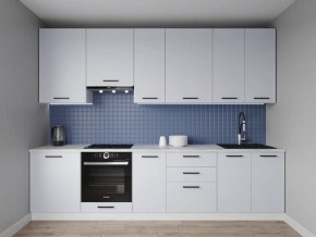 Кухонный гарнитур Смоки 2400 h950 (Стол. 38 мм) в Воткинске - votkinsk.ok-mebel.com | фото