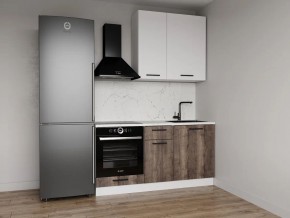 Кухонный гарнитур Старое Дерево 1600 h950 (Стол. 26мм) в Воткинске - votkinsk.ok-mebel.com | фото