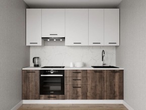 Кухонный гарнитур Старое Дерево 2400 h950 (Стол. 26мм) в Воткинске - votkinsk.ok-mebel.com | фото