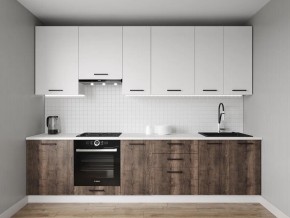 Кухонный гарнитур Старое Дерево 3000 h950 (Стол. 26мм) в Воткинске - votkinsk.ok-mebel.com | фото