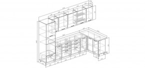 Кухонный гарнитур Старое Дерево 3200*1400 (Стол. 26мм) в Воткинске - votkinsk.ok-mebel.com | фото 2