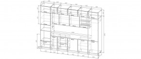 Кухонный гарнитур Старое Дерево 3400 (Стол. 26мм) в Воткинске - votkinsk.ok-mebel.com | фото 2