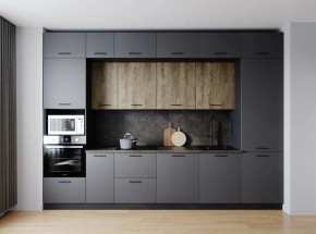Кухонный гарнитур Умбра 3400 (Стол. 38мм) в Воткинске - votkinsk.ok-mebel.com | фото