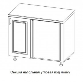 Кухонный гарнитур Верона (крем) модульная в Воткинске - votkinsk.ok-mebel.com | фото 19