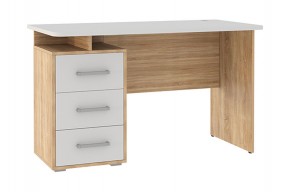 ЛАЙТ 2 Стол компьютерный (1200)  дуб сонома/белый в Воткинске - votkinsk.ok-mebel.com | фото