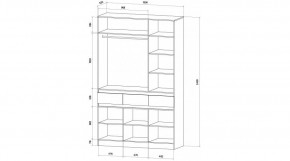 ЛЕНОРА Спальный гарнитур (модульный) кашемир в Воткинске - votkinsk.ok-mebel.com | фото 9