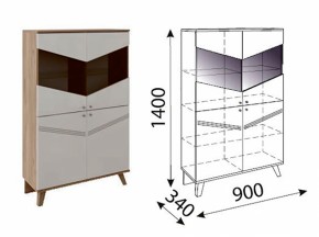 Лимба (гостиная) М04 Сервант в Воткинске - votkinsk.ok-mebel.com | фото 1