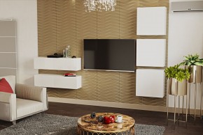 ЛИНДА Гостиная (Белый/Белый) в Воткинске - votkinsk.ok-mebel.com | фото 4
