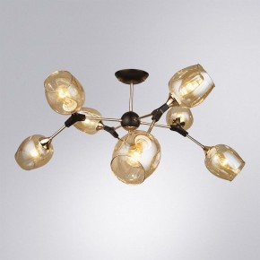 Люстра на штанге Arte Lamp Seppia A4211PL-8BK в Воткинске - votkinsk.ok-mebel.com | фото 2