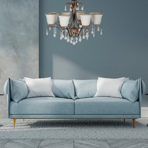 Люстра на штанге Arti Lampadari Borgese Borgese E 1.1.8.602 GB в Воткинске - votkinsk.ok-mebel.com | фото 2