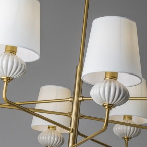 Люстра на штанге Freya Ceramics FR2029PL-08BS в Воткинске - votkinsk.ok-mebel.com | фото 7